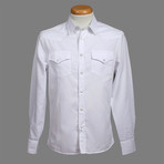 Leisure Fit Long Sleeve Shirt II // White (XS)