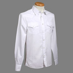 Leisure Fit Long Sleeve Shirt II // White (L)