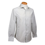 Brunello Cucinelli // Slim Fit Long Sleeve Shirt // Gray (XL)