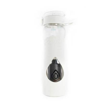 The Escape Glass Filtration Bottle // Gray