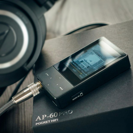 AP60 Pro // Portable Mini Hi-Res Music Player (Black)