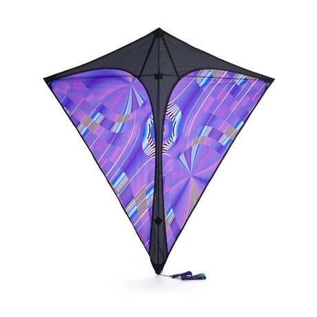 Stowaway Diamond Single Line Kite // Purple Haze