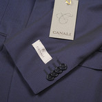 Canali Lined Suit // Navy (Euro: 44)
