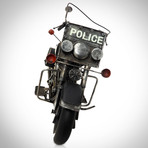 40's Harley-Davidson // Handmade Metal Twin Police Motorcycle