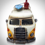 60's Volkswagen // Handmade Metal Yellow Bus