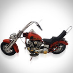 70's Harley-Davidson Chopper // Handmade Metal Motorcycle