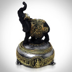 Elephant Bowl // Handmade Fine Art Statue + Tray