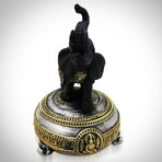 Elephant Bowl // Handmade Fine Art Statue + Tray