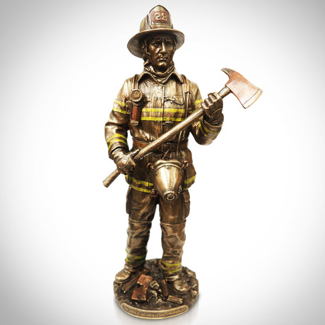 911 Legendary Firefighter // Mike Kehoe // Cast Bronze Statue