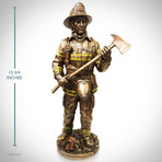 911 Legendary Firefighter // Mike Kehoe // Cast Bronze Statue