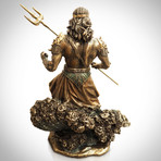 Greek God Of The Sea Poseidon // Cast Bronze Statue