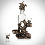 Octopus // Spirit Glass Decanter