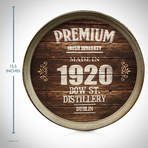 Premium Irish Whiskey // Wooden Framed Sign