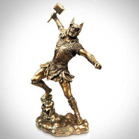 Thor // Cast Bronze Statue