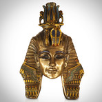 Tutankhamun // Cast Bronze Wall Statue