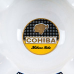 Cohiba Habana Cuba Cigars // Vintage Ceramic Ashtray