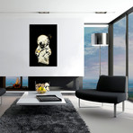 Space Girl and Bird II // Banksy