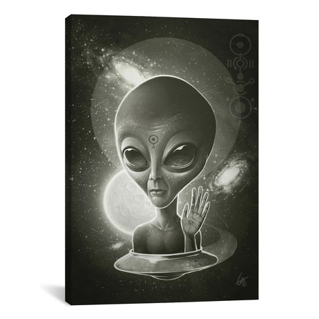 Alien II // Dr. Lukas Brezak (26"H x 18"W x 0.75"D)