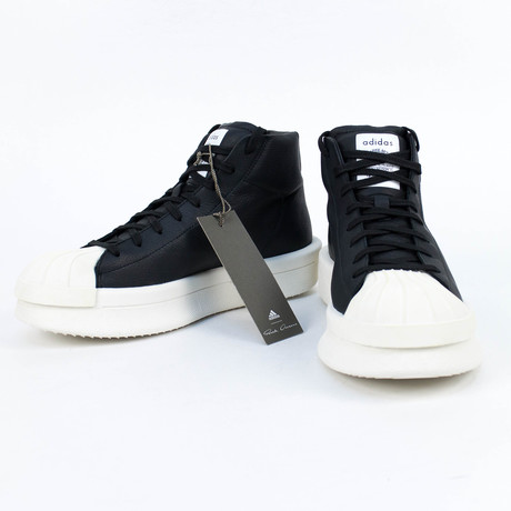 Rick Owens x Adidas // Mastodon Pro Model II Sneakers // Black + Milk White (US: 6.5)