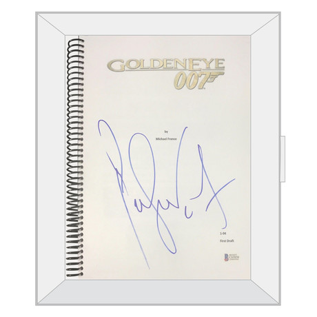 Autographed Script // Goldeneye