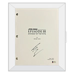 Autographed Script // Star Wars Episode III: Revenge of the Sith // Ewan Mcgregor