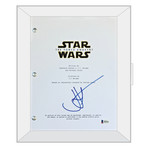 Autographed Script // Star Wars Episode VII: The Force Awakens // J.J. Abrams