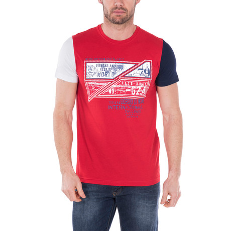 Brantley T-Shirt Short Sleeve // Red (S)