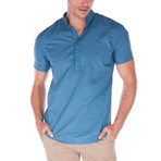 Duke Basic Shirt // Turquoise (S)