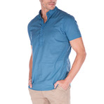 Duke Basic Shirt // Turquoise (S)