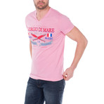 Xander T-Shirt Short Sleeve // Pink (M)