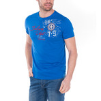Iker T-Shirt Short Sleeve // Sax (M)