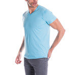 William T-Shirt Short Sleeve // Turquoise (S)