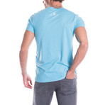 William T-Shirt Short Sleeve // Turquoise (S)