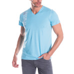 William T-Shirt Short Sleeve // Turquoise (S)