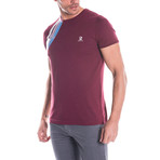 Michael T-Shirt Short Sleeve // Bordeaux (S)