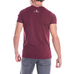 Michael T-Shirt Short Sleeve // Bordeaux (S)