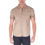 Mack Basic Shirt // Light Brown (S)