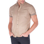 Mack Basic Shirt // Light Brown (S)