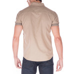 Mack Basic Shirt // Light Brown (S)