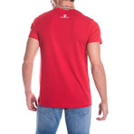 Jayden T-Shirt Short Sleeve // Red (M)