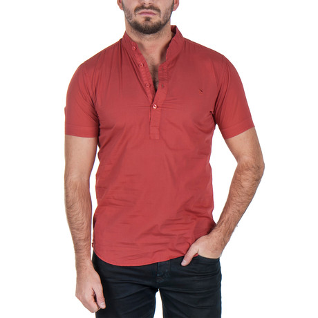 Atlas Basic Shirt // Light Red (S)