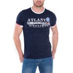 Cavallari T-Shirt Short Sleeve // Navy (S)