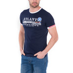 Cavallari T-Shirt Short Sleeve // Navy (S)