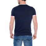 Cavallari T-Shirt Short Sleeve // Navy (S)