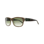 Mont Blanc Rectangular Sunglasses // Mb371 50p