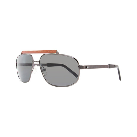 Mont Blanc Rectangular Sunglasses // MB455s 08A