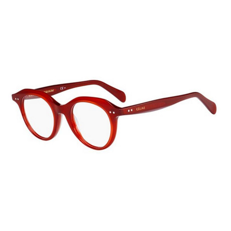 CÉLINE Eyeglasses // 41457-0C9A // Red Frame