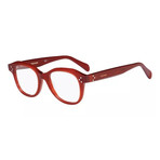 CÉLINE Eyeglasses // 41457-C9A // Red Frame