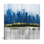 Sapphire City // Susan Jill (18"H x 18"W x 0.75"D)