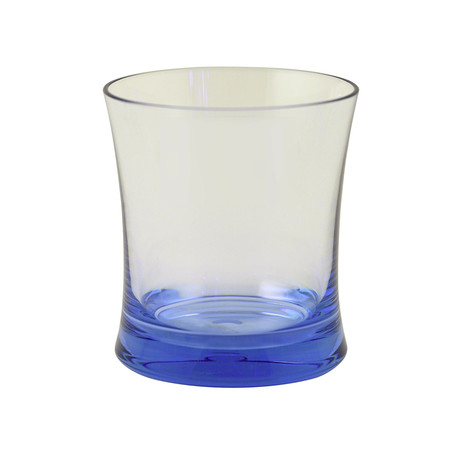 Double Old Fashion Glass // Pacific Blue // Set of 12